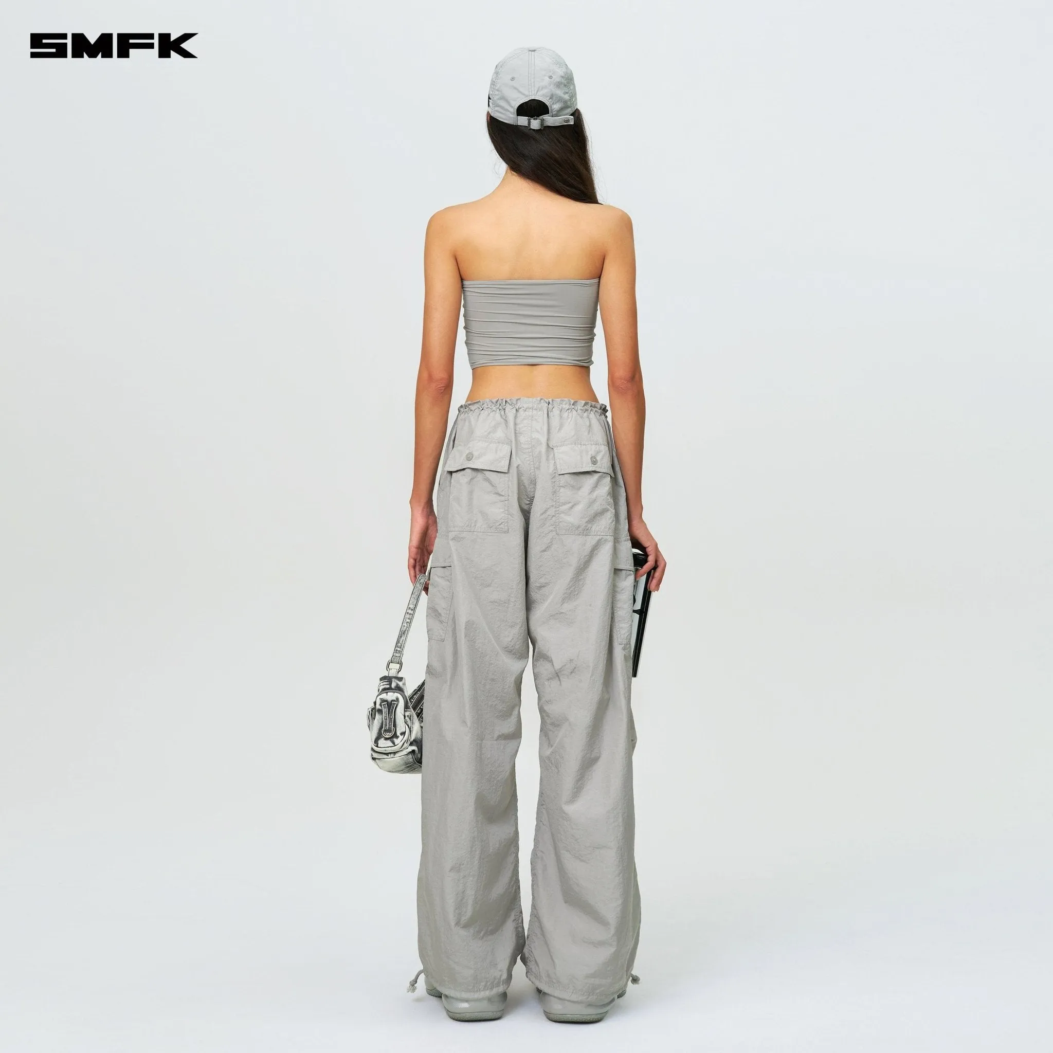 Compass Hug Skin Tube Top Gray