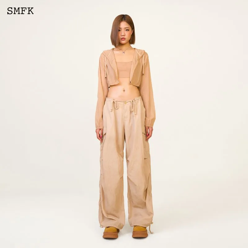 Compass Hug Sun-Proof Super Light Short Jacket Nude
