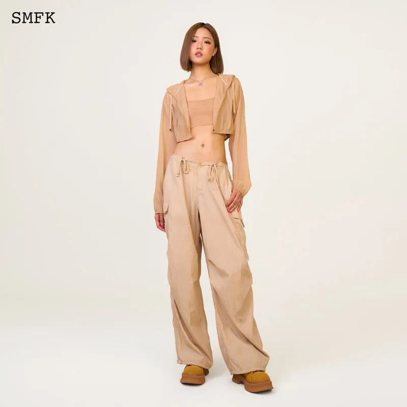 Compass Hug Sun-Proof Super Light Short Jacket Nude