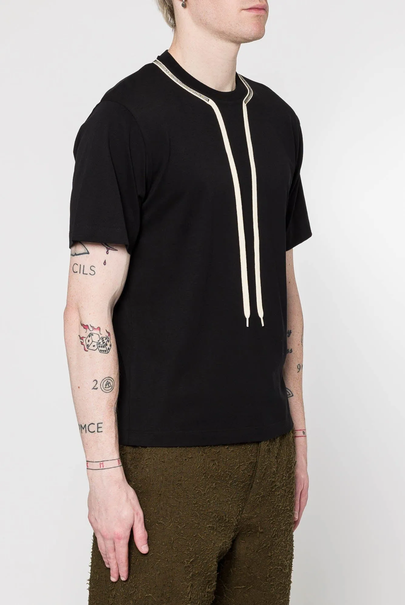 Craig Green Flatlock Lace T-Shirt