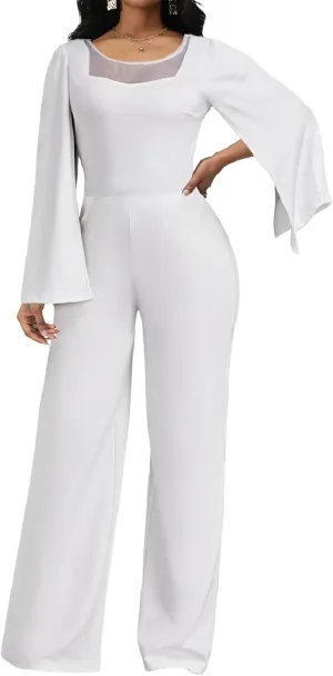 CuteCherry Women's jumpsuits Elegant Sexy Short Sleeve Casual Business Stripe Long Pants Rompers With Belt