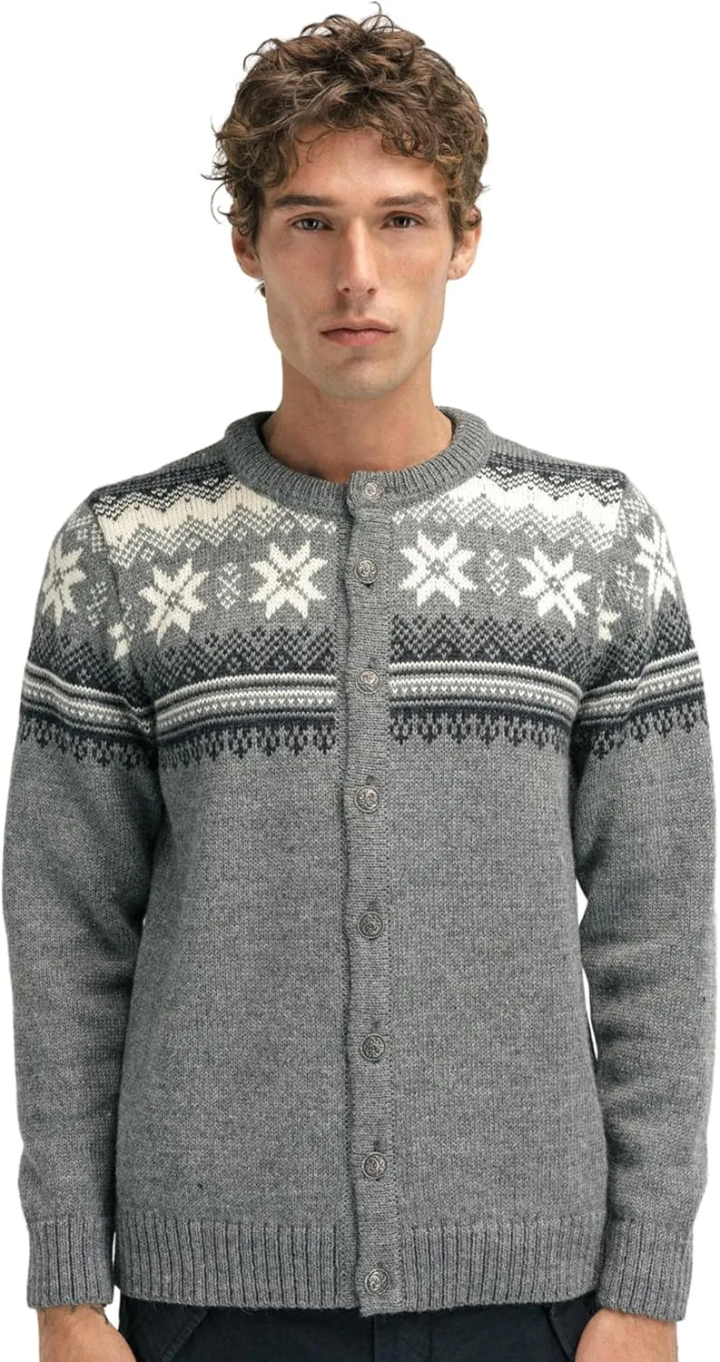 Dale of Norway Veafjord Masculine Cardigan - Men Cardigan Sweater - Regular-Fit