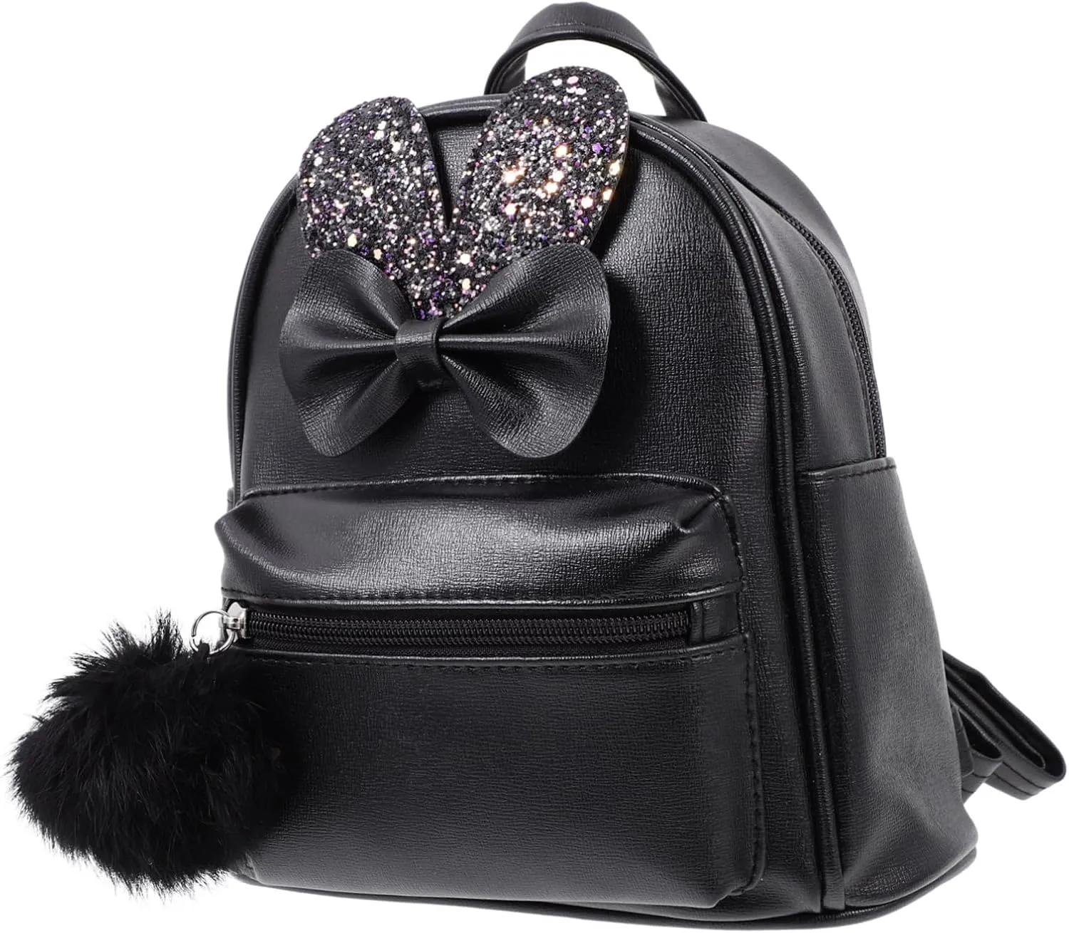 Didiseaon Cute Bow Design Backpack for Stylish Shoulder Strap Lightweight Small Student Bag