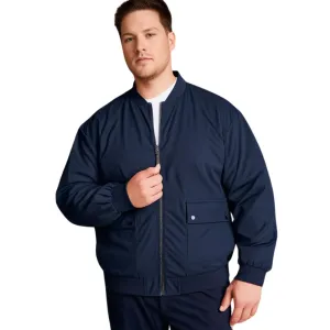 Espionage Mens Oxford Big & Tall Harrington Jacket