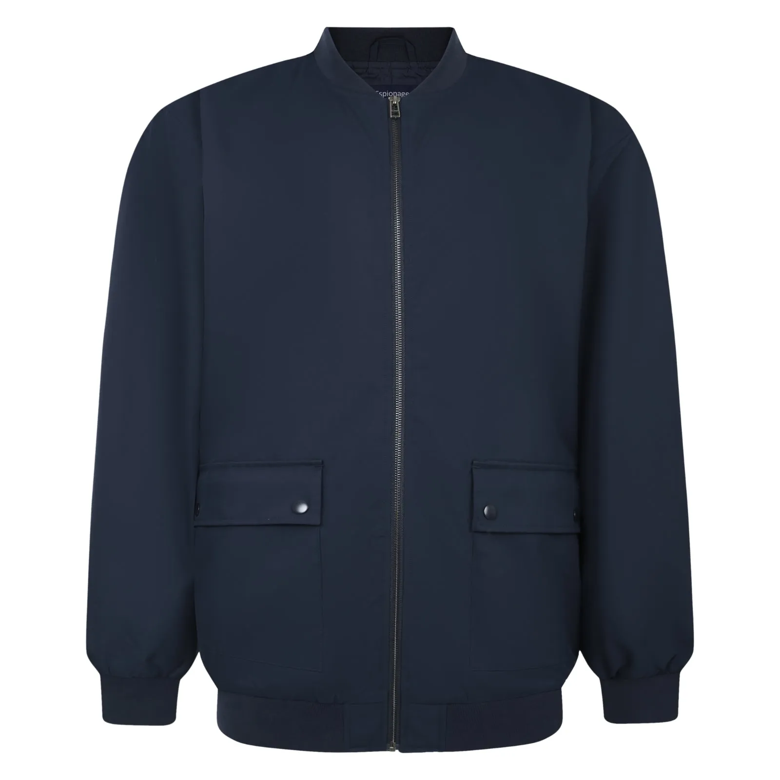 Espionage Mens Oxford Big & Tall Harrington Jacket