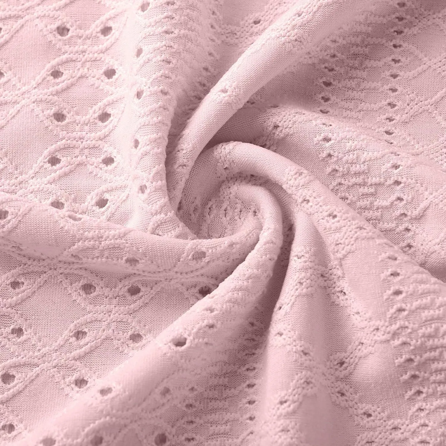 Eyelet Dresses for Girls 2025 Summer Sleeveless Side Split Tank Dress Crewneck Sundress with Pockets Size 4-14 Years