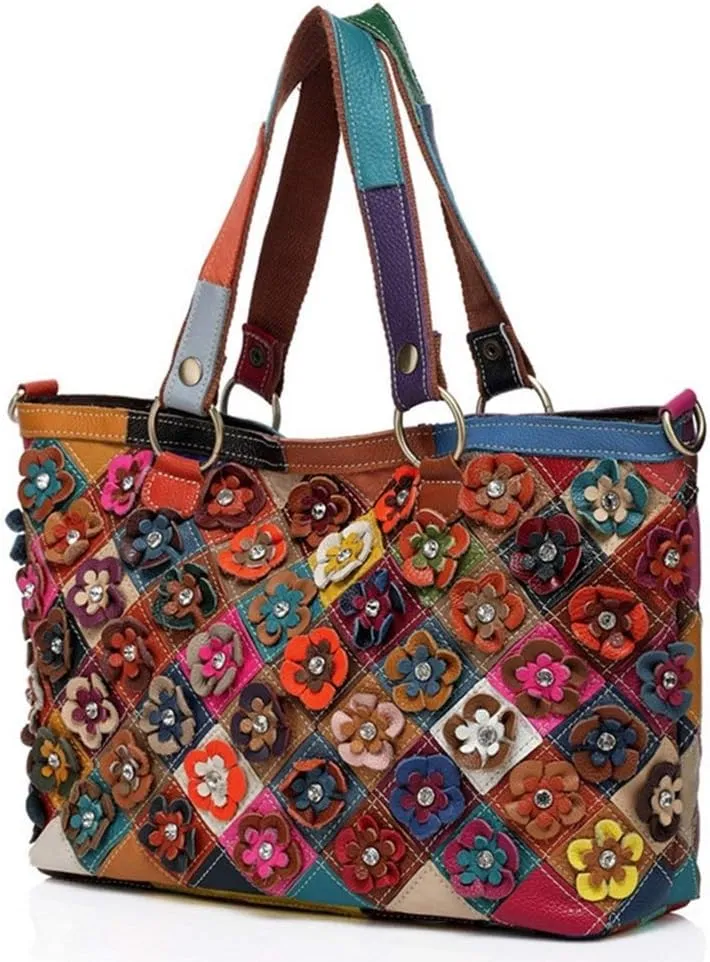 Eysee handbag women leather with large capacity, stylish shoulder bag, shopper Hobo bag women