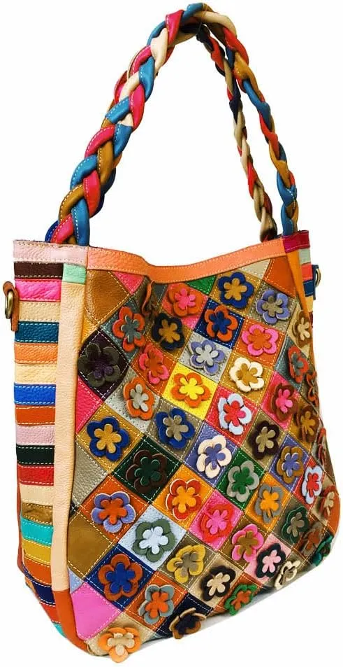Eysee handbag women leather with large capacity, stylish shoulder bag, shopper Hobo bag women