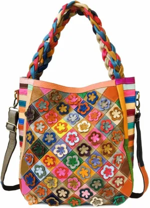 Eysee handbag women leather with large capacity, stylish shoulder bag, shopper Hobo bag women