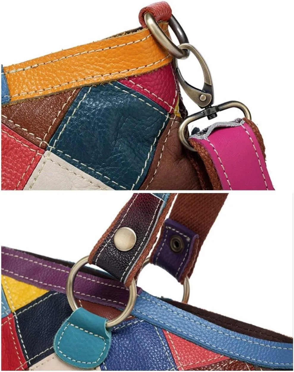 Eysee handbag women leather with large capacity, stylish shoulder bag, shopper Hobo bag women