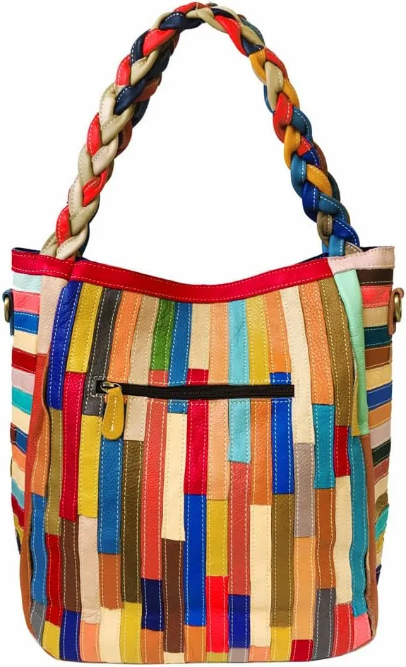 Eysee handbag women leather with large capacity, stylish shoulder bag, shopper Hobo bag women