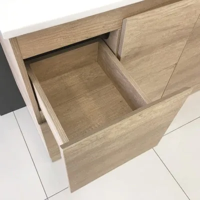 Fienza Dolce Edge Scandi Oak 750mm Freestanding Vanity