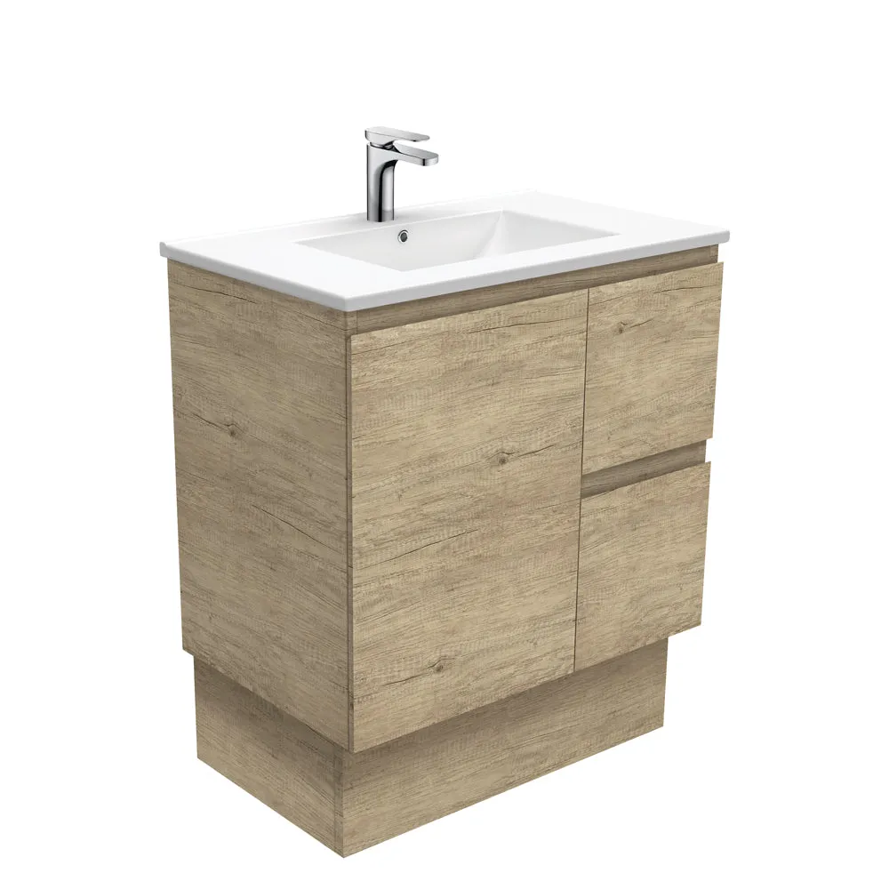 Fienza Dolce Edge Scandi Oak 750mm Freestanding Vanity