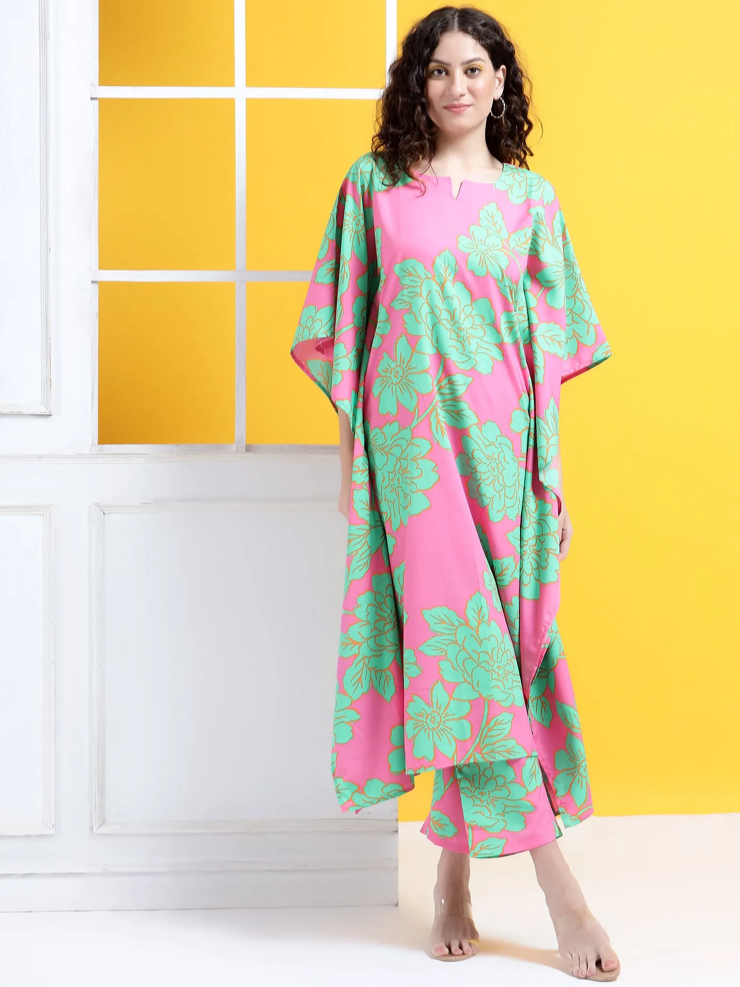 Fusion Finesse Kaftan Style Suit - Set of 2