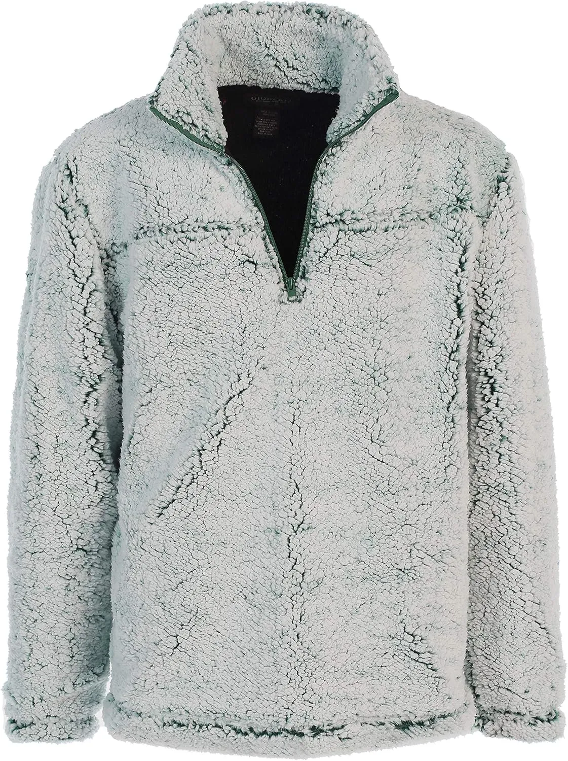 Gioberti Men and Women Super Soft Sherpa 1/4 Zip Pullover Sweater