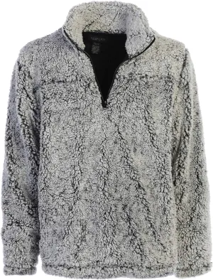Gioberti Men and Women Super Soft Sherpa 1/4 Zip Pullover Sweater