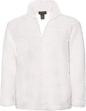 Gioberti Men and Women Super Soft Sherpa 1/4 Zip Pullover Sweater