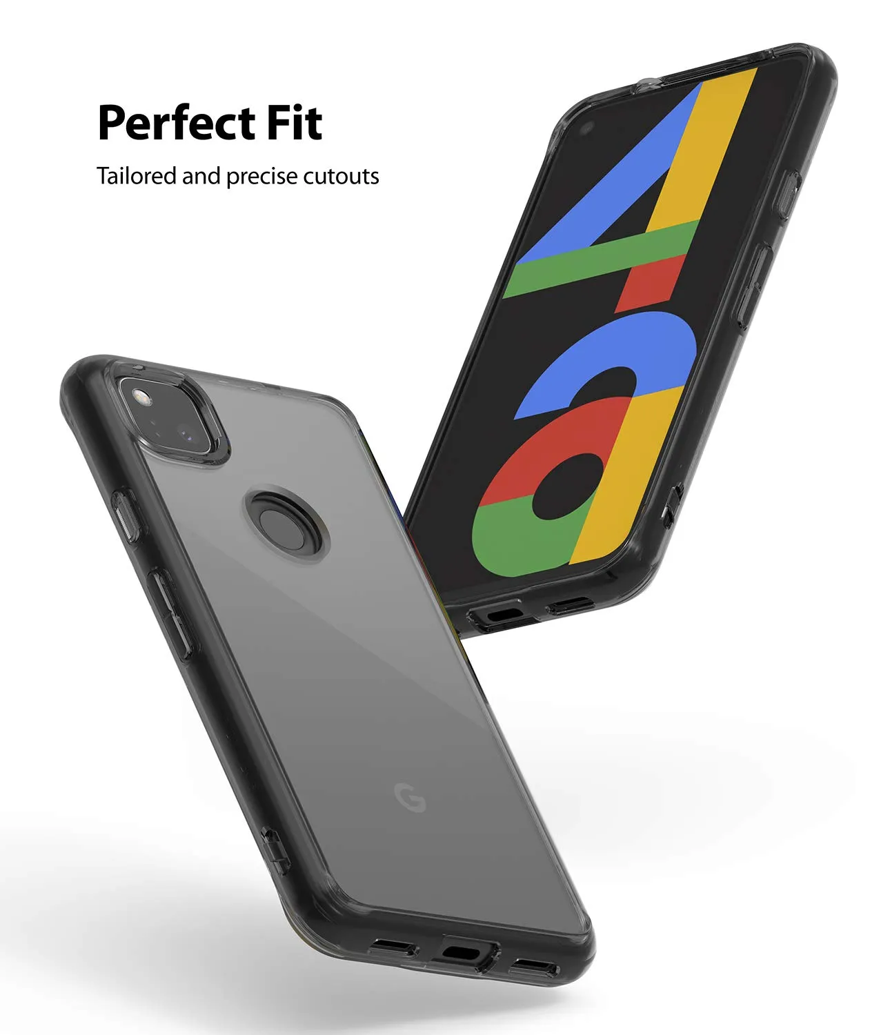Google Pixel 4a Back Cover Case | Fusion - Smoke Black