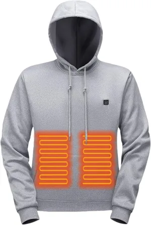 Heated Hoodie for Men Women Heated Sweatshirt Heated Hunting Jacket Warm USB Electric Coat Winter Work Clothes Unisex