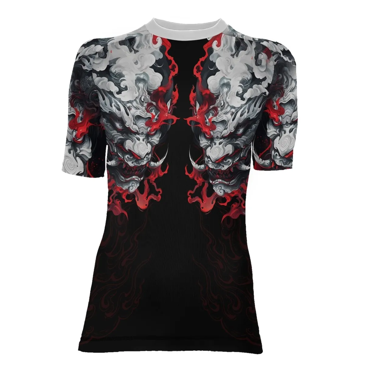 Hellstorm Demon Women's Short Sleeve Rash Guard