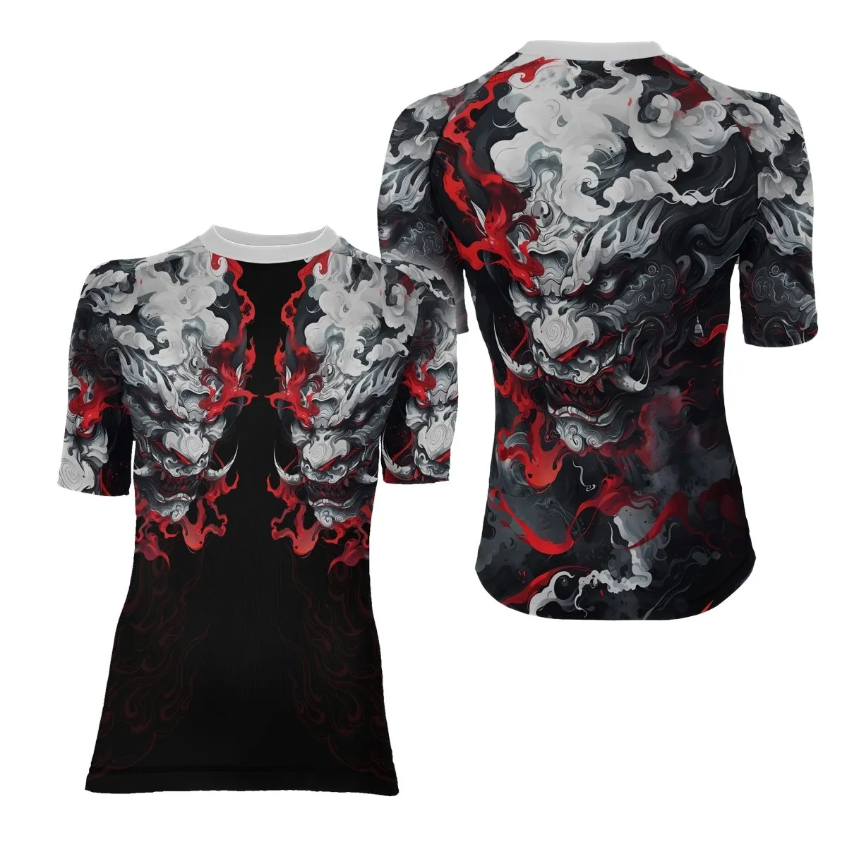 Hellstorm Demon Women's Short Sleeve Rash Guard