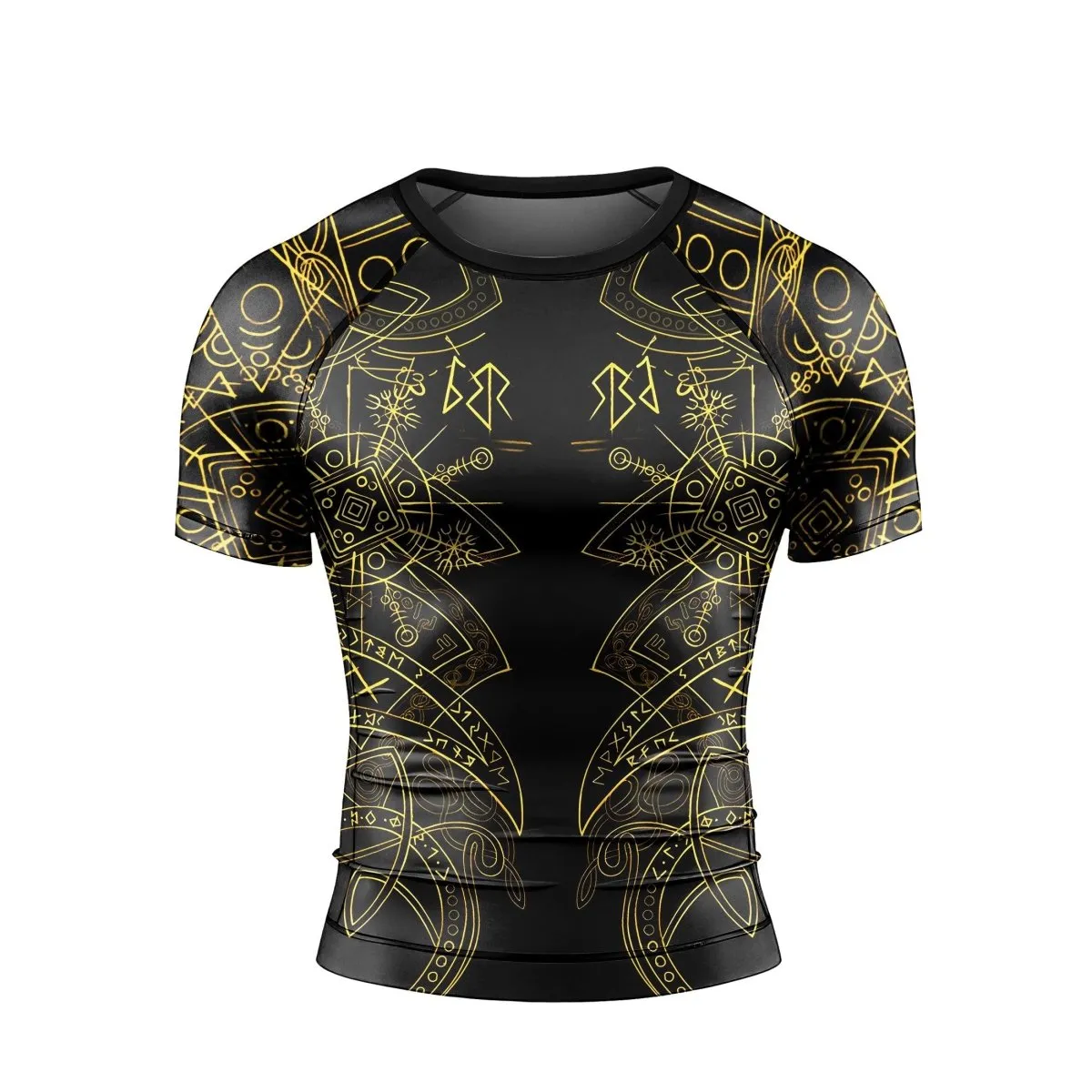 Helm Of Disguise Men's Short Sleeve Rash Guard