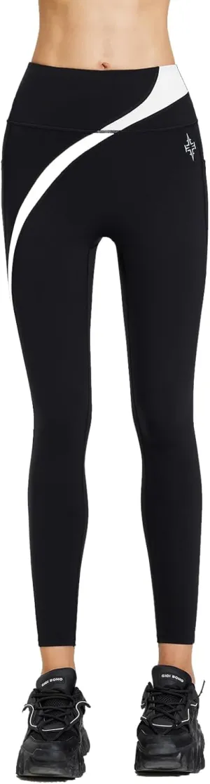 High Waist Leggings for Women Tummy Control Workout Soft Yoga Pants with Pockets
