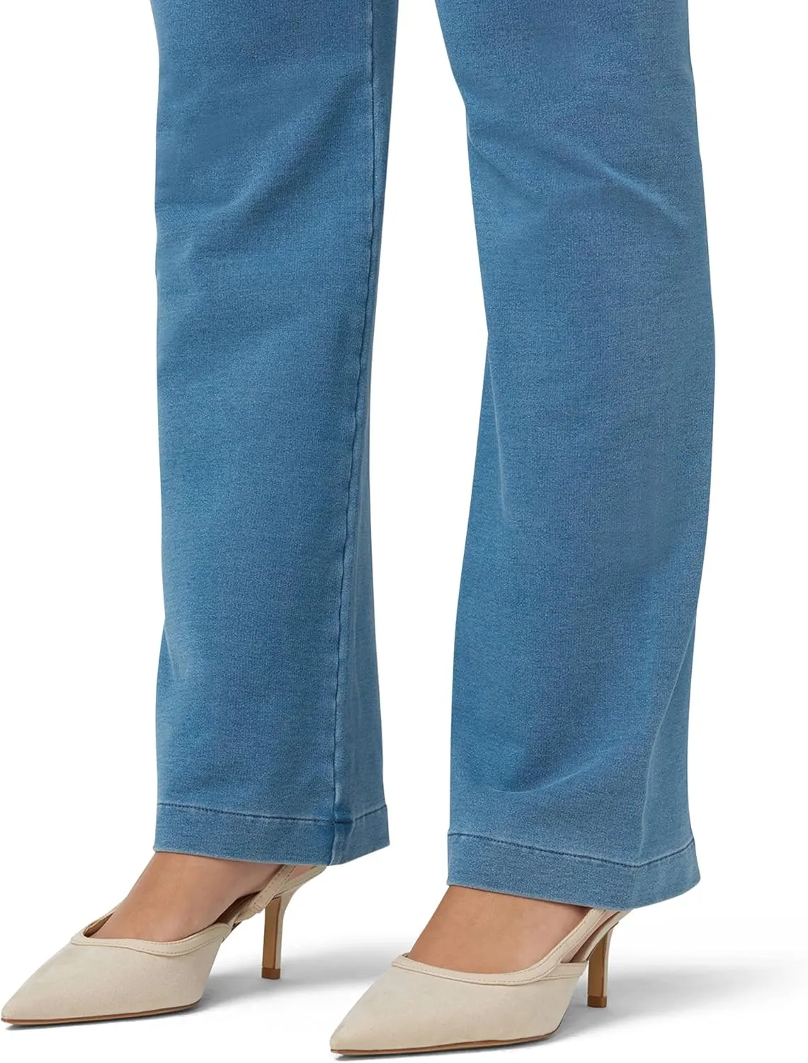 HUE Women's Super Soft Stretch High Rise Denim Leggings, No Side Seams