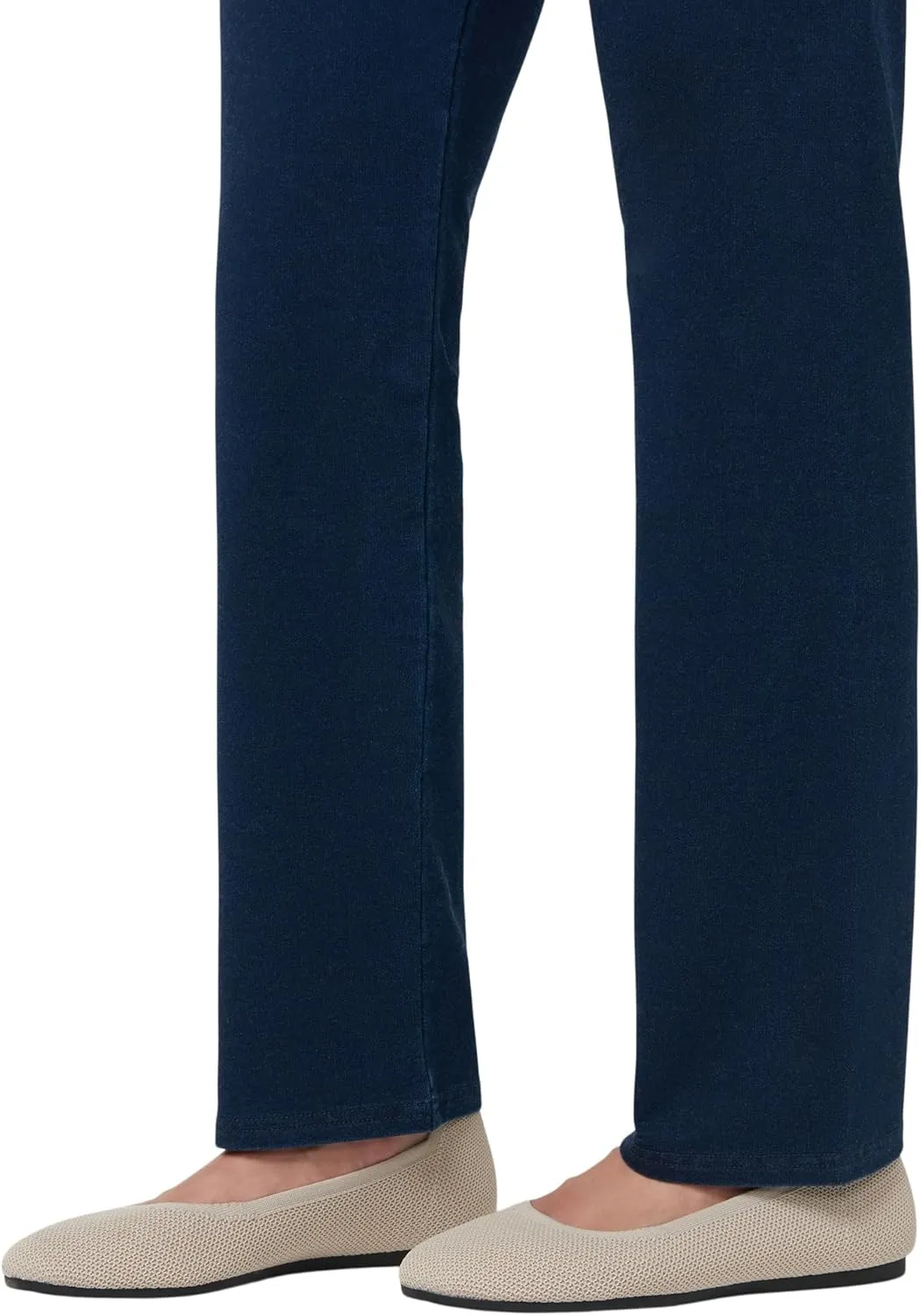 HUE Women's Super Soft Stretch High Rise Denim Leggings, No Side Seams
