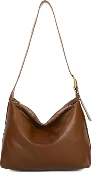 I IHAYNER Hobo Crossbody Bag for Women Stylish Soft Leather Shoulder Purse Casual Handbag Tote