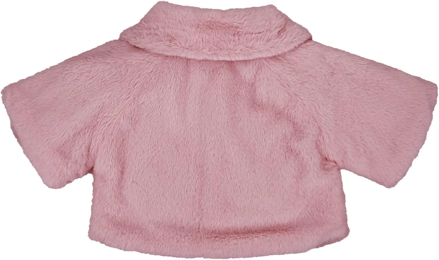 iiniim Toddler Baby Girls Faux Fur Coat Cloak Jacket Dress Cover Cape Poncho for Wedding Birthday Winter Warm Outerwear