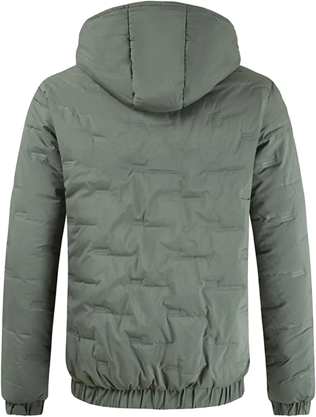 Jackets Or Men Mens Autumn And Winter Fashion Casual Solid Color Padded Warm Cotton Coat Cotton All Winter