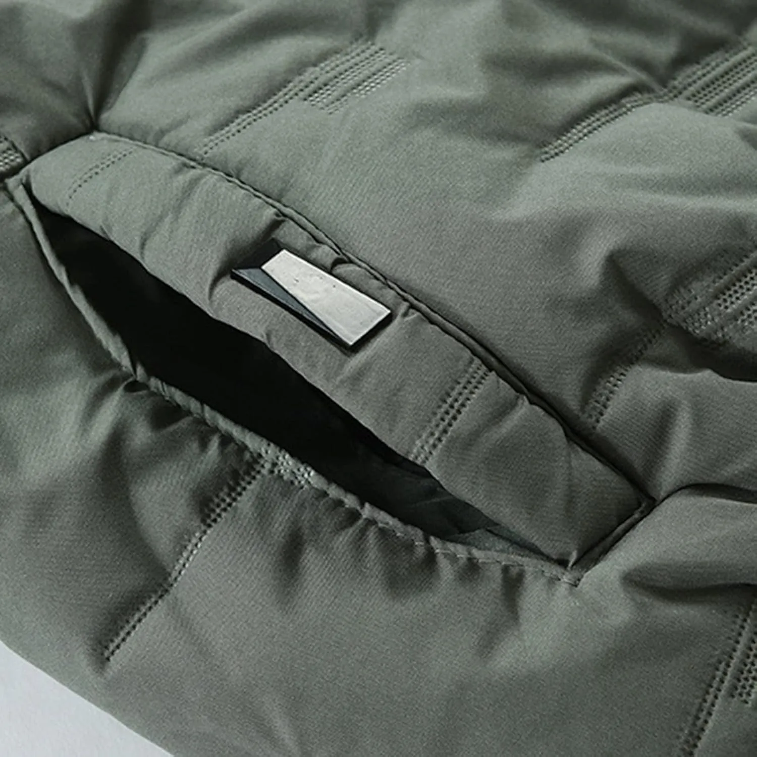 Jackets Or Men Mens Autumn And Winter Fashion Casual Solid Color Padded Warm Cotton Coat Cotton All Winter