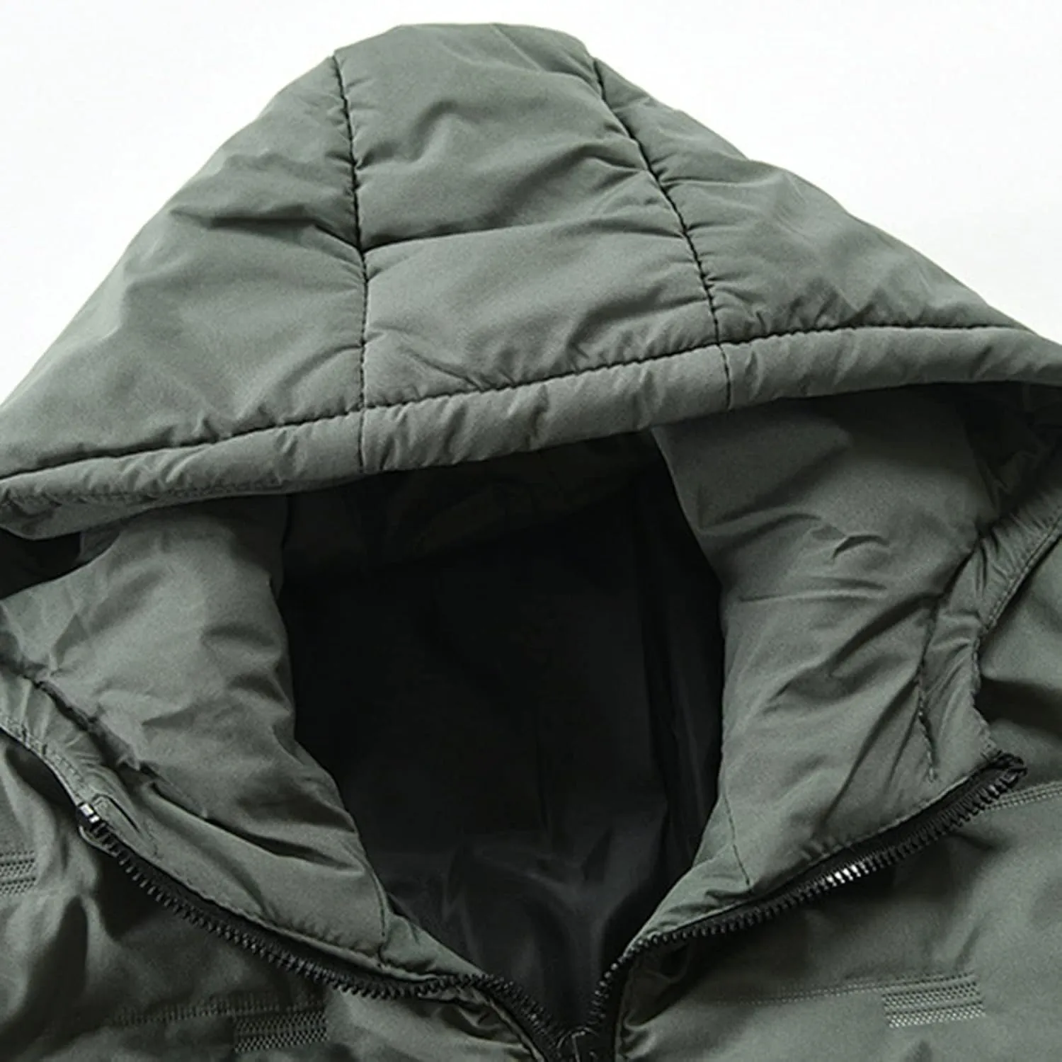 Jackets Or Men Mens Autumn And Winter Fashion Casual Solid Color Padded Warm Cotton Coat Cotton All Winter