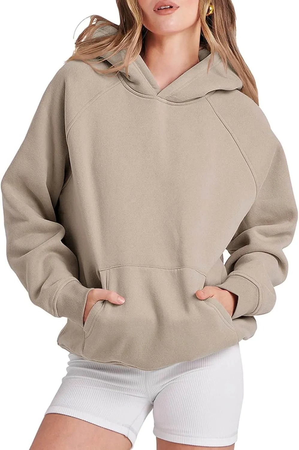 JiXiang Women's Fashion Hoodies & Sweatshirts Oversized Hoodies Sweatshirts Long Sleeve Sweaters Pullover Clothes with Pocket