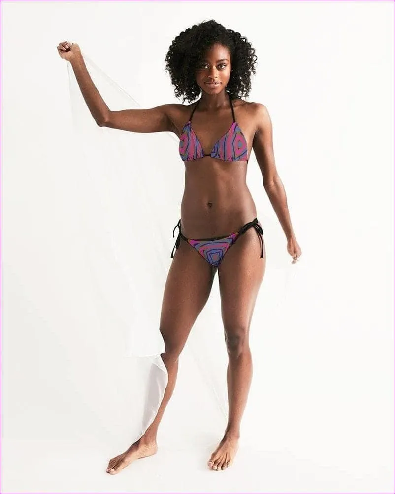 Kamakazi Womens Triangle String Bikini