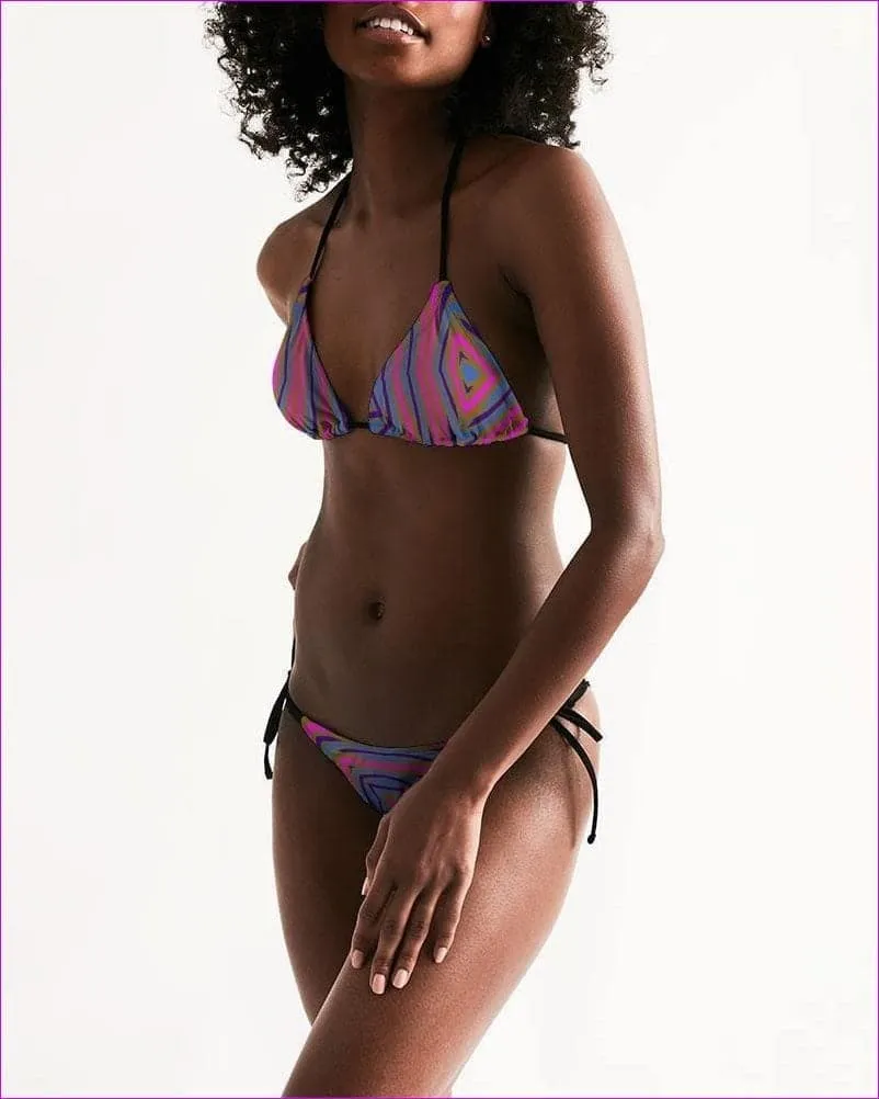 Kamakazi Womens Triangle String Bikini
