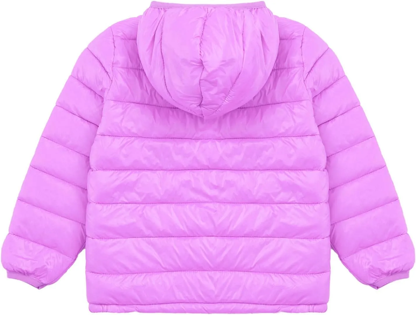Kids Teens Winter Coat Puffer Jacket Boys Girls Long Sleeve Hoodie Ultra Lightweight Down Coat