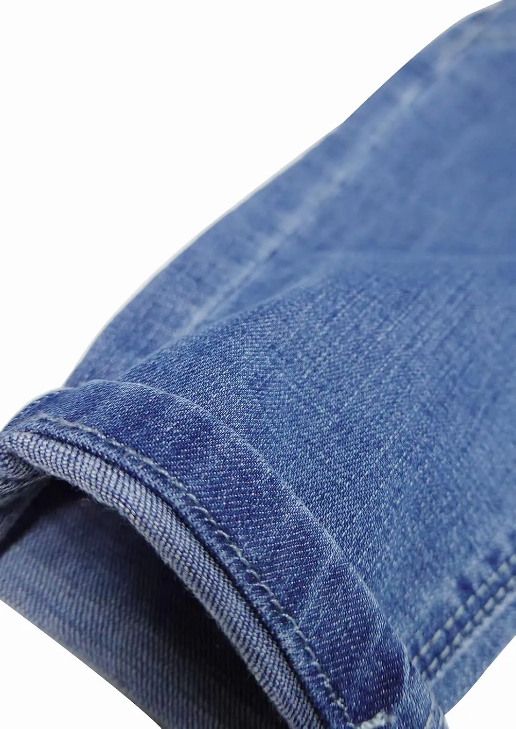 KIDSCOOL SPACE Baby Girl Boy Jeans,Soft Ripped Denim Elastic Band Inside Pants