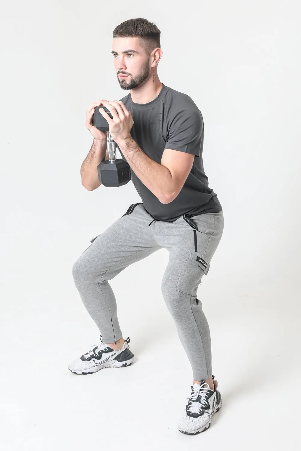 Kryjer X NTC Signature Half T-Shirt Grey