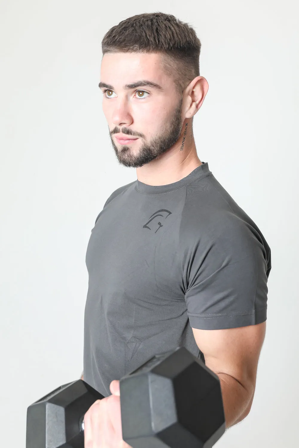 Kryjer X NTC Signature Half T-Shirt Grey