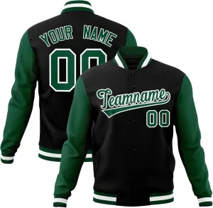 KXK Custom Men/Women/Youth Varsity Baseball Jacket Blend Letterman Jackets Stitched Personalized Name Number Logo Big Size