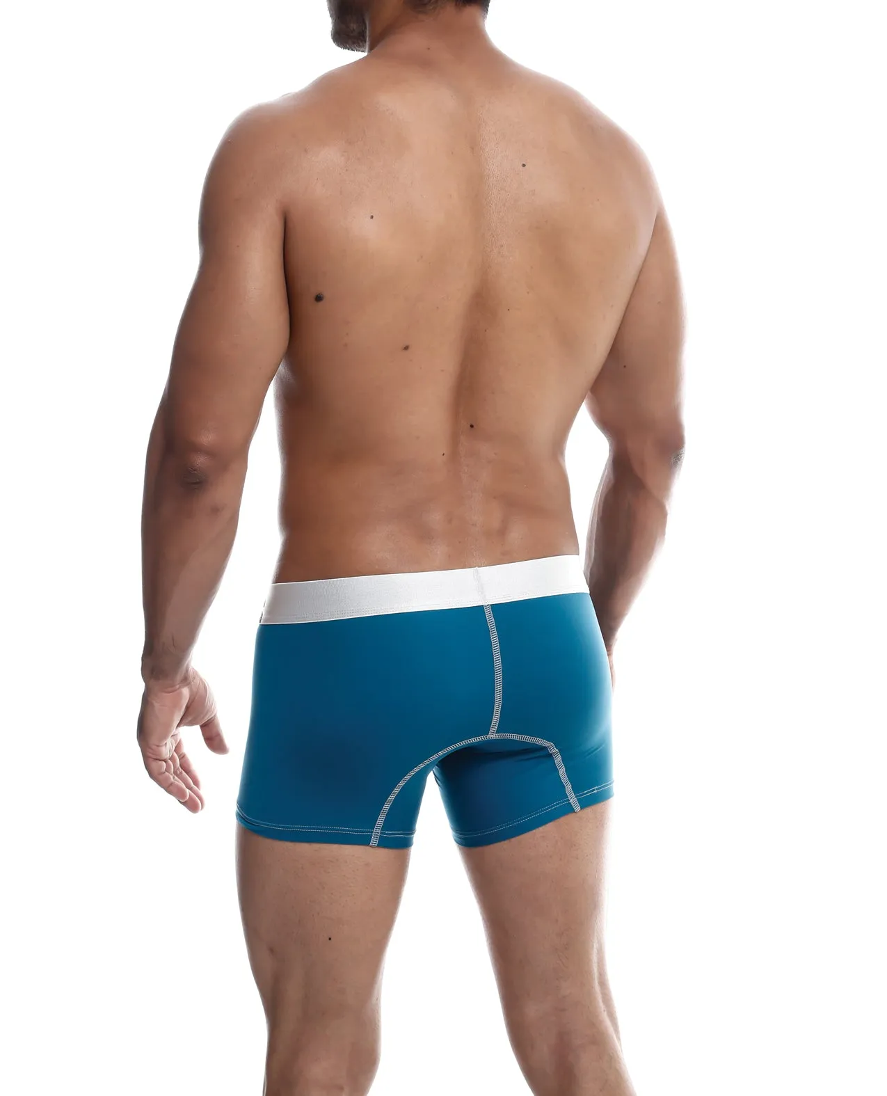 Male Basics Performance Boxer Emerald LG