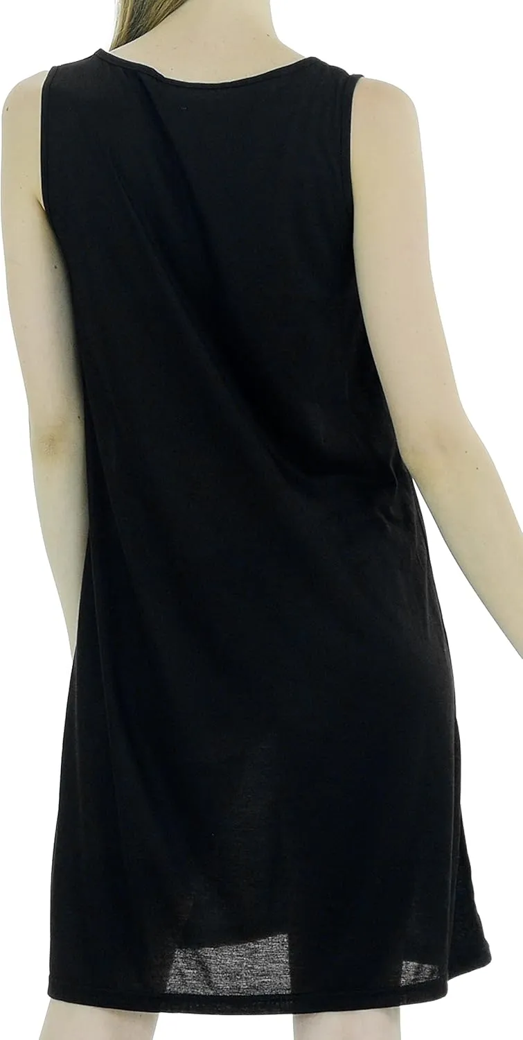 MELODY Women's Knit Camisole Full Slip Dresses