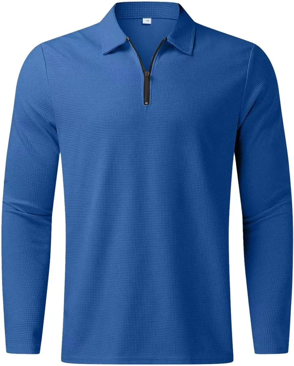 Mens 2 Piece Sweatsuits Outfits Short Sleeve Polo Shirt Loungewear & Joggers Sweatpants Fall Casual Track Suits Set