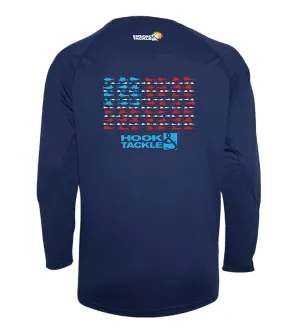 Men's American Fish L/S UV Fishing Shirt