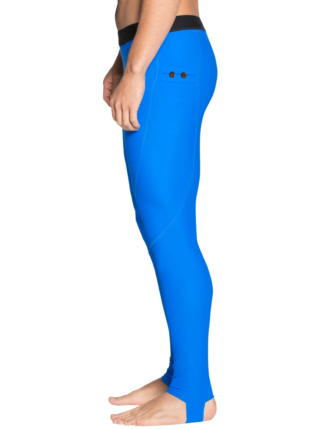 Men's Snorkel Stirrup Swim Legging - Royal
