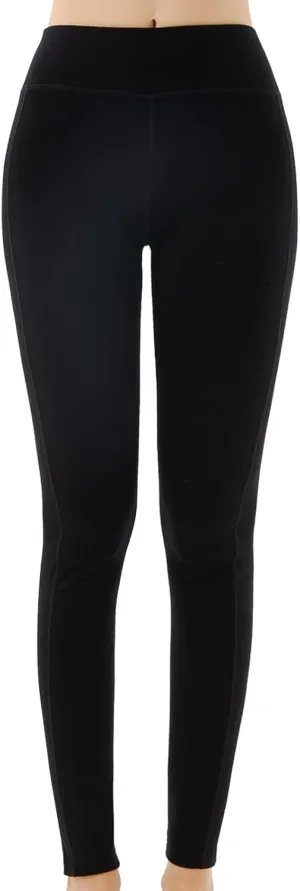 Merino Protect 100% Merino Wool Leggings Womens Thermal Base Layer Pants Long Underwear Soft Long Johns for Hiking Skiing