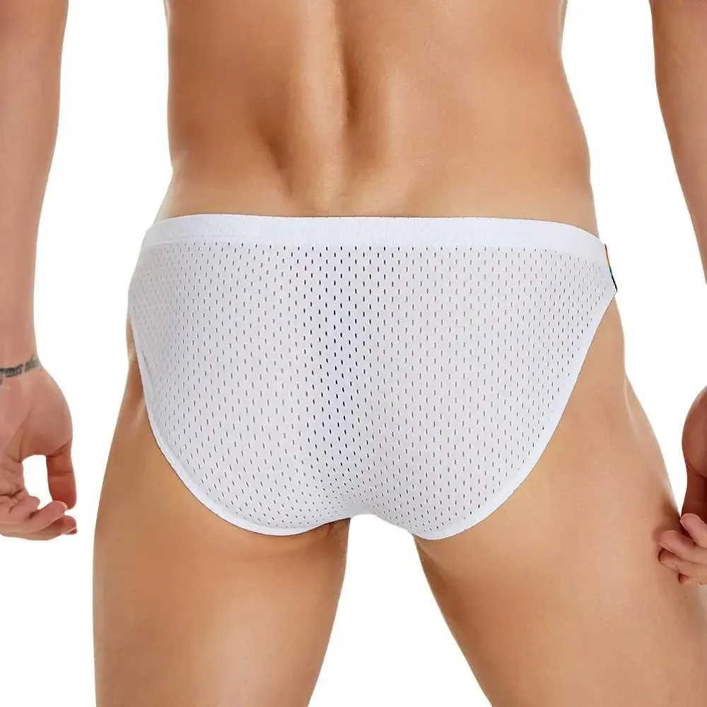 Mesh Rainbow Waistband Briefs
