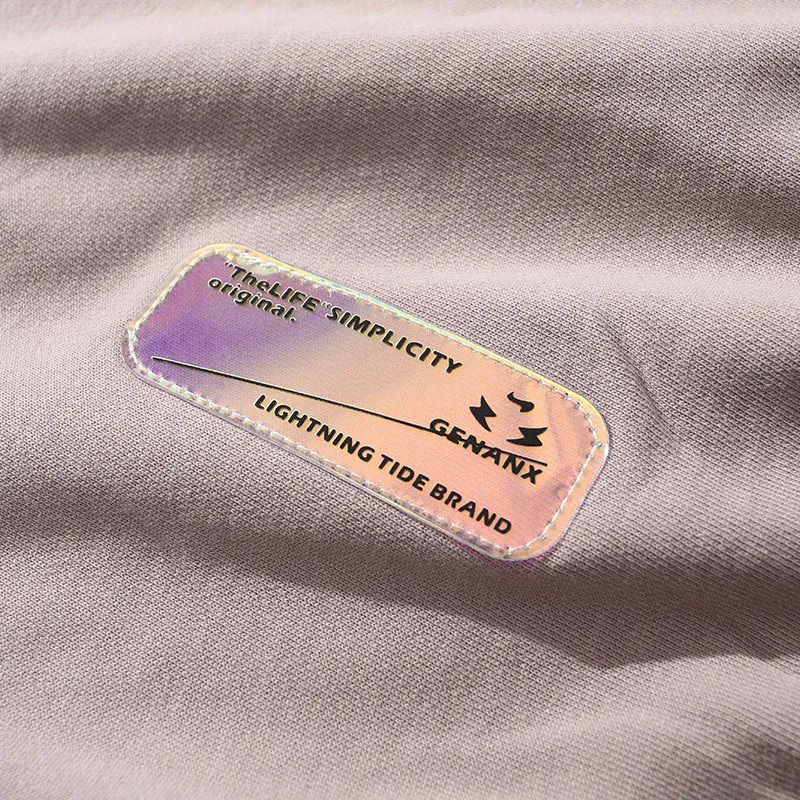 Minimalist Gradient Print Crew Neck Sweatshirt
